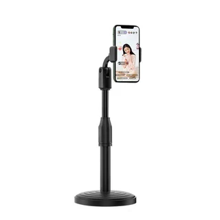Smartphone holder stand for video calls and online meetings