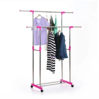 2 Layer Clothing Rack