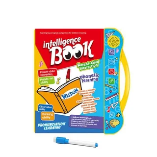 Intelligence Book Phonetic Learning Toy for kids designed for hands-on phonetic and vocabulary learning.
