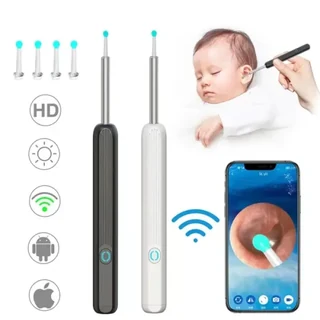 Wireless Visual Earpick with Camera