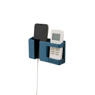 Multifunctional Wall-Mounted Phone Holder and Organizer