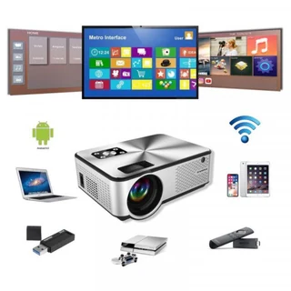 Cheerlux C9 WiFi LED Projector 720P