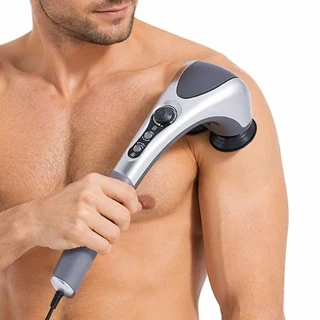 Double Head Vibration and Heat Body Massager
