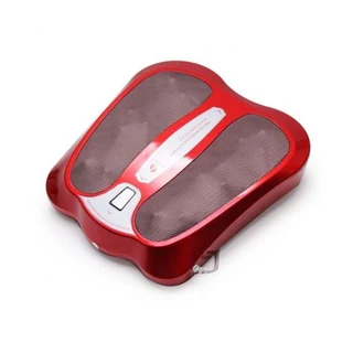 Foot Massager Red & Silver