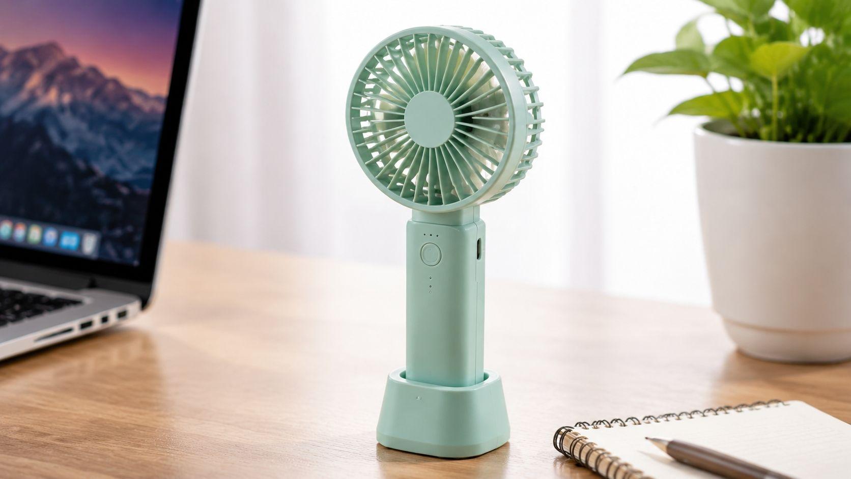 Mini Fan portable cooling solution for personal use during summer