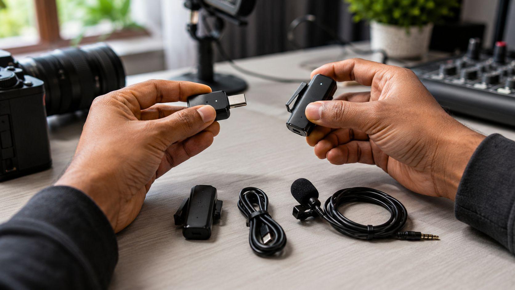 Wireless Microphone কেনার আগে connector, receiver ও clip পরীক্ষা