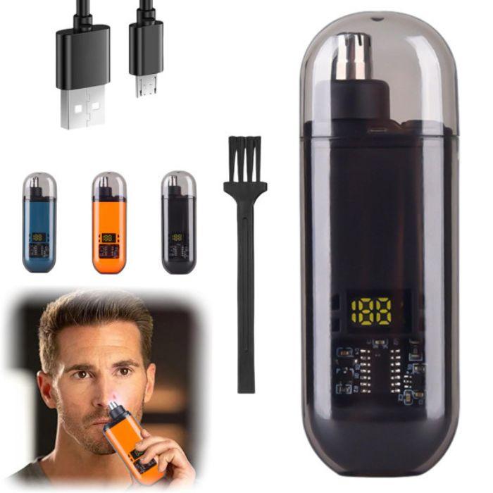 2 In 1 Electric Portable Ear And Nose Hair Trimmer designed for easy nose and ear hair trimming