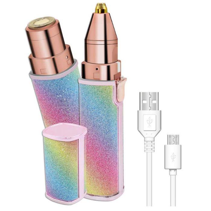2 in 1 Eyebrow Hair Remover for easy facial hair trimming and eyebrow shaping