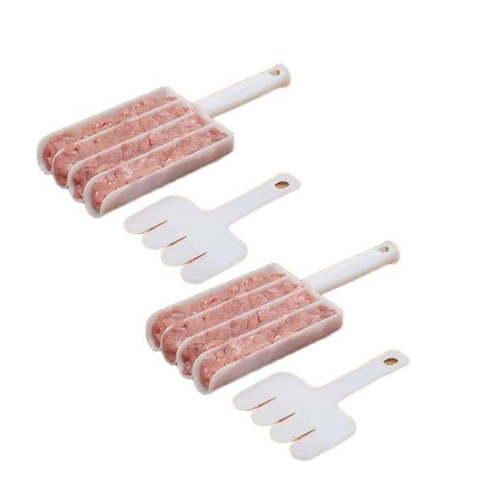 Sausage Meat Stick Maker Mold shaping ground meat into sticks
