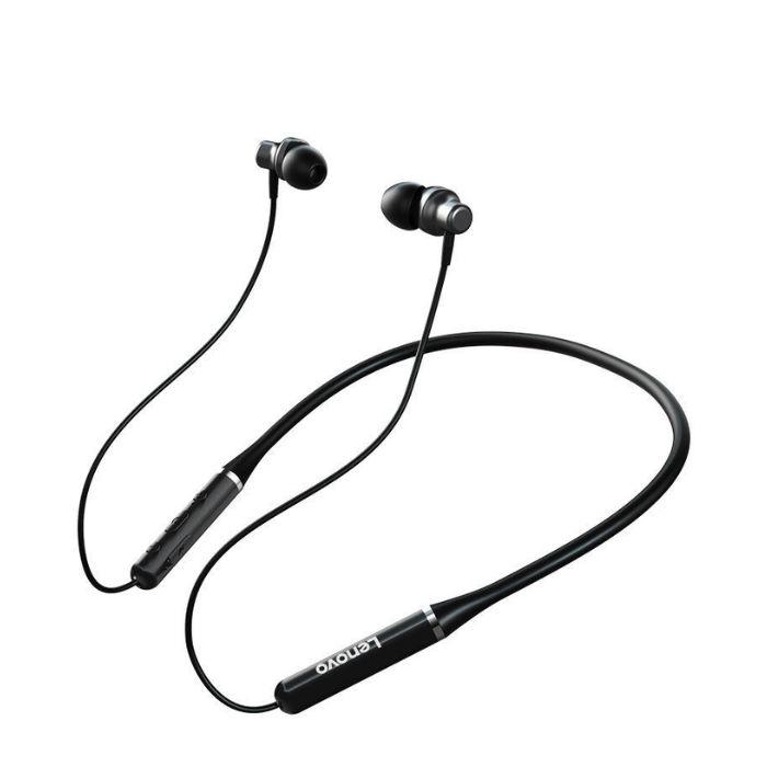 Lenovo Sports Bluetooth Earbuds with flexible neckband design