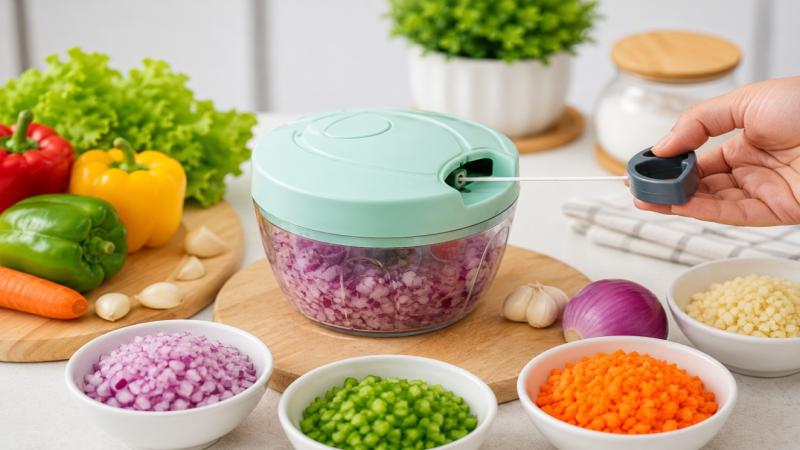 Manual Pull Cord Vegetable Chopper ব্যবহারের সুবিধা, সঠিক নিয়ম ও Buying Guide