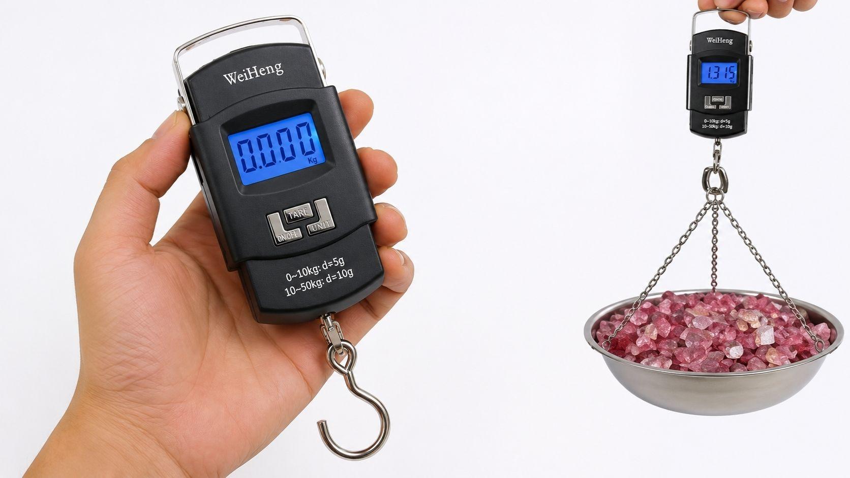 Kitchen Scale with bowl for weighing food ingredients accurately
