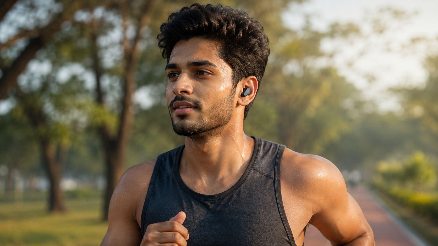 Wireless Earbuds for music during running and outdoor fitness activities