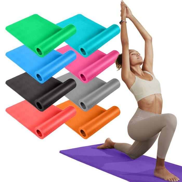 Yoga Mat 8mm designed to provide added support between the body and hard floors